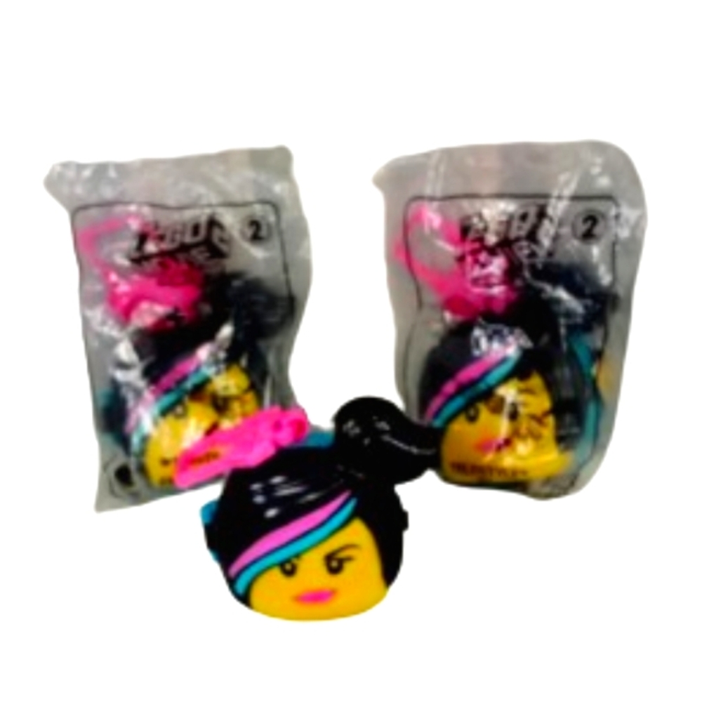 Lot of 3 McDonald's Happy Meal The Lego Movie 2 Wyldstyle Toys